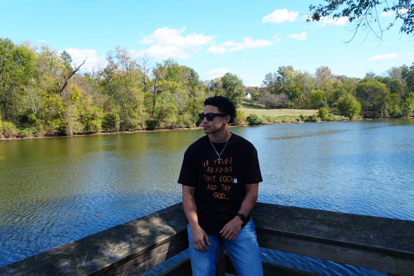 LOCKEDN "Try GOD..." Tee